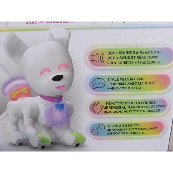 Dog-E Interactive Robot Dog w/ Colorful LED Lights 200+ Sounds & Reactions +More - Picture 3 of 6